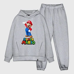 Мужской костюм оверсайз Super Mario, цвет: меланж