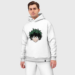 Мужской костюм оверсайз Izuku Midoriya, цвет: белый — фото 2