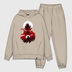 Мужской костюм оверсайз Руди Грейрат, цвет: миндальный