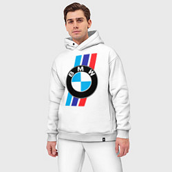 Мужской костюм оверсайз BMW БМВ M PERFORMANCE, цвет: белый — фото 2