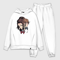 Мужской костюм оверсайз Сатоми, цвет: белый