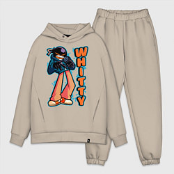 Мужской костюм оверсайз Whitty