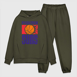 Мужской костюм оверсайз Phoenix Suns, цвет: хаки