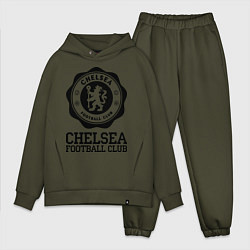 Мужской костюм оверсайз Chelsea FC: Emblem, цвет: хаки