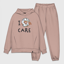Мужской костюм оверсайз Мне все равно I donut care