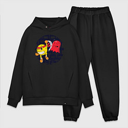 Мужской костюм оверсайз Pac-Man, цвет: черный