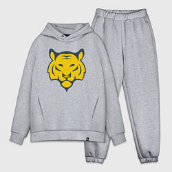 Мужской костюм оверсайз Yellow Tiger, цвет: меланж