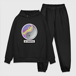 Мужской костюм оверсайз Neon Opal Strafe, цвет: черный
