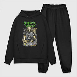 Мужской костюм оверсайз Municipal Waste - crossover thrash style!, цвет: черный