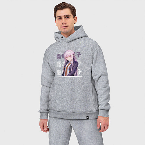 Мужской костюм оверсайз Данганронпа Danganronpa, Кёко Киригири Kyouko Kiri / Меланж – фото 3