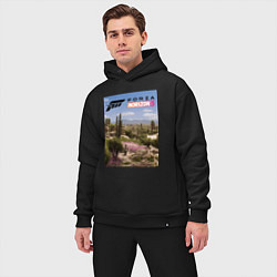 Мужской костюм оверсайз Forza Horizon 5 A GOOD DAY, цвет: черный — фото 2