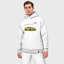 Мужской костюм оверсайз McLaren Motorsport Racing, цвет: белый — фото 2