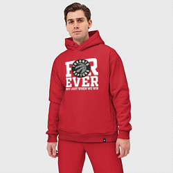 Мужской костюм оверсайз Toronto Raptors FOREVER NOT JUST WHEN WE WIN, цвет: красный — фото 2