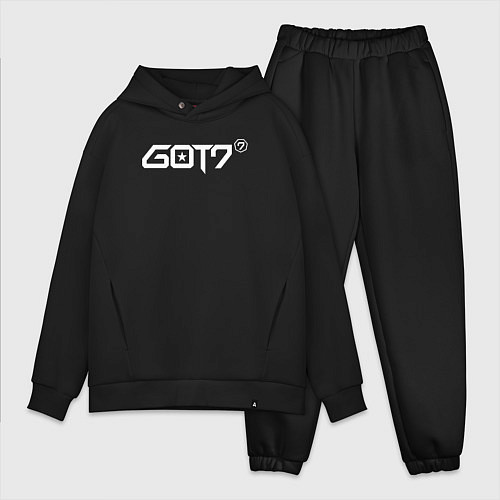 Мужской костюм оверсайз Got7 jinyoung / Черный – фото 1