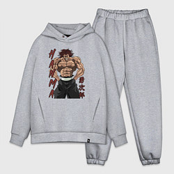 Мужской костюм оверсайз Ярость Юджиро, цвет: меланж