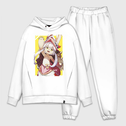 Мужской костюм оверсайз Nanachi made in abyss / Белый – фото 1