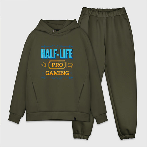 Мужской костюм оверсайз Игра Half-Life PRO Gaming / Хаки – фото 1