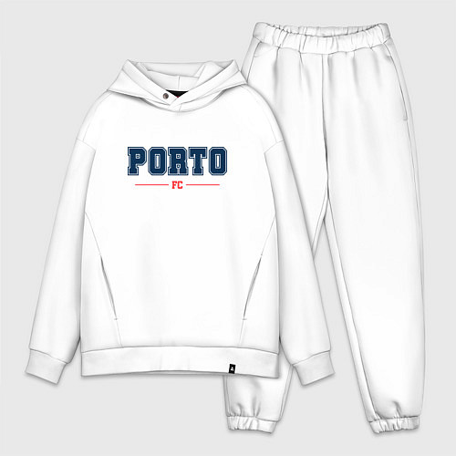Мужской костюм оверсайз Porto FC Classic / Белый – фото 1