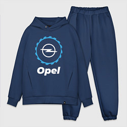Мужской костюм оверсайз Opel в стиле Top Gear, цвет: тёмно-синий