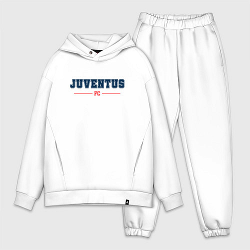 Мужской костюм оверсайз Juventus FC Classic / Белый – фото 1