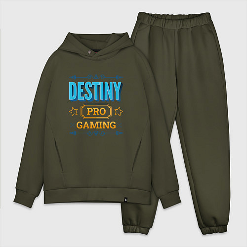 Мужской костюм оверсайз Игра Destiny PRO Gaming / Хаки – фото 1