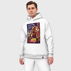 Мужской костюм оверсайз Golden Axe - poster, цвет: белый — фото 2