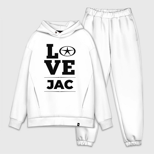 Мужской костюм оверсайз JAC Love Classic / Белый – фото 1