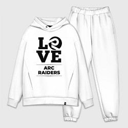 Мужской костюм оверсайз ARC Raiders love classic, цвет: белый
