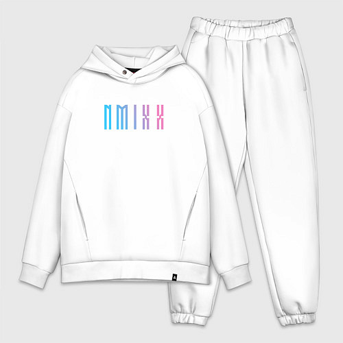 Мужской костюм оверсайз Nmixx kpop группа / Белый – фото 1