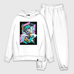 Мужской костюм оверсайз Ребекка на роликах -Киберпанк