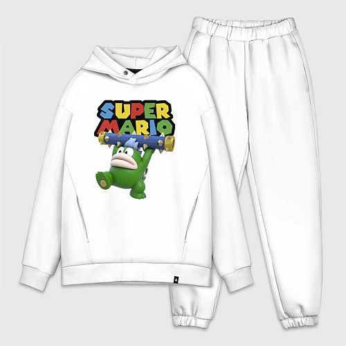 Мужской костюм оверсайз Super Mario - Spike - Character / Белый – фото 1
