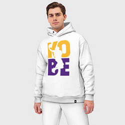 Мужской костюм оверсайз Kobe fly, цвет: белый — фото 2