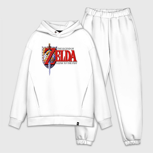 Мужской костюм оверсайз The Legend of Zelda game / Белый – фото 1