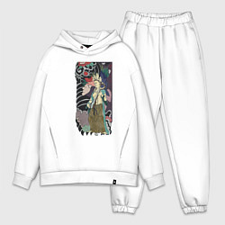 Мужской костюм оверсайз Божественная муза, цвет: белый