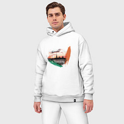 Мужской костюм оверсайз Питер Петропаловка, цвет: белый — фото 2