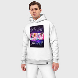 Мужской костюм оверсайз Blackpink signature, цвет: белый — фото 2