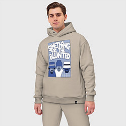 Мужской костюм оверсайз Cypress hill - blunted, цвет: миндальный — фото 2