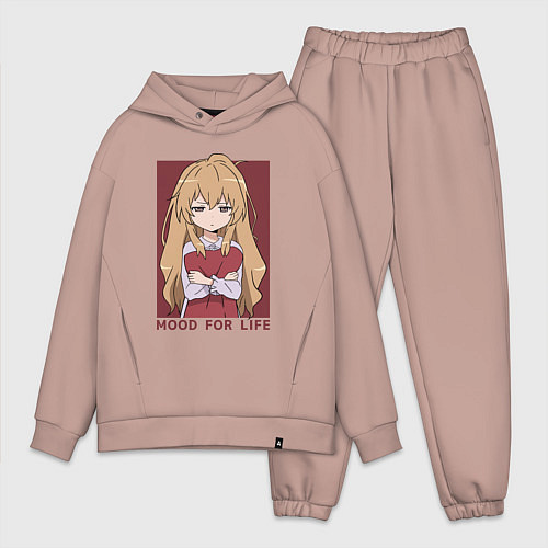 Мужской костюм оверсайз Mood Тайга Айсака / Пыльно-розовый – фото 1