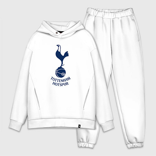 Мужской костюм оверсайз Tottenham Hotspur fc sport / Белый – фото 1