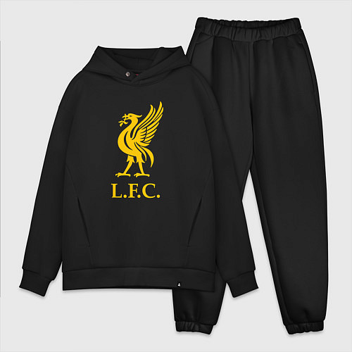 Мужской костюм оверсайз Liverpool sport fc / Черный – фото 1