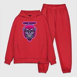 Мужской костюм оверсайз Purple crazy monkey, цвет: красный