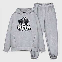 Мужской костюм оверсайз Турнир MMA, цвет: меланж