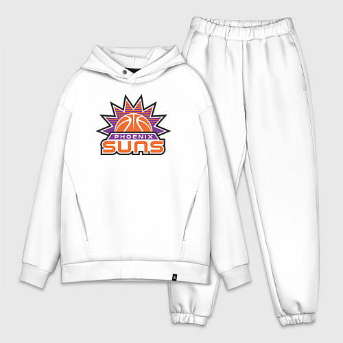 Мужской костюм оверсайз Phoenix Suns / Белый – фото 1