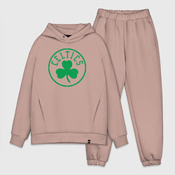 Мужской костюм оверсайз Boston Celtics clover