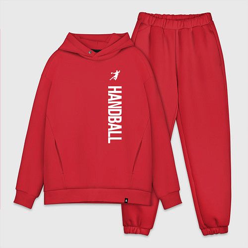 Мужской костюм оверсайз Гандбол / Красный – фото 1