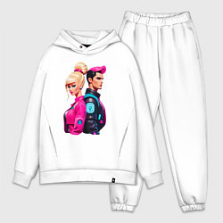Мужской костюм оверсайз Ken and Barbie - ai art