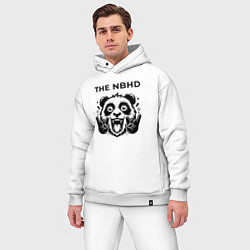 Мужской костюм оверсайз The Neighbourhood - rock panda, цвет: белый — фото 2