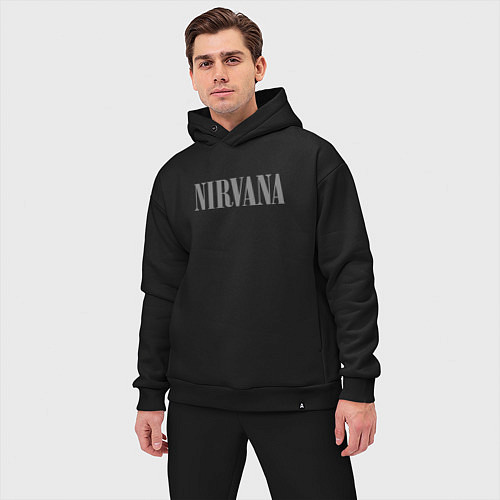 Мужской костюм оверсайз Nirvana black album / Черный – фото 3