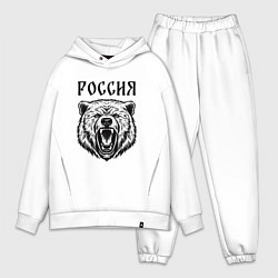 Мужской костюм оверсайз Медведь Россия