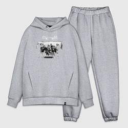 Мужской костюм оверсайз Depeche Mode - Memento mori ghosts again, цвет: меланж